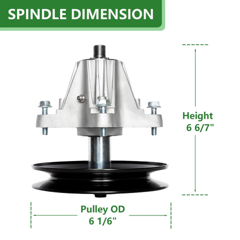 JYLEYJ deck rebuild kit blade pair delivers clean, even cuts and reduced vibration.