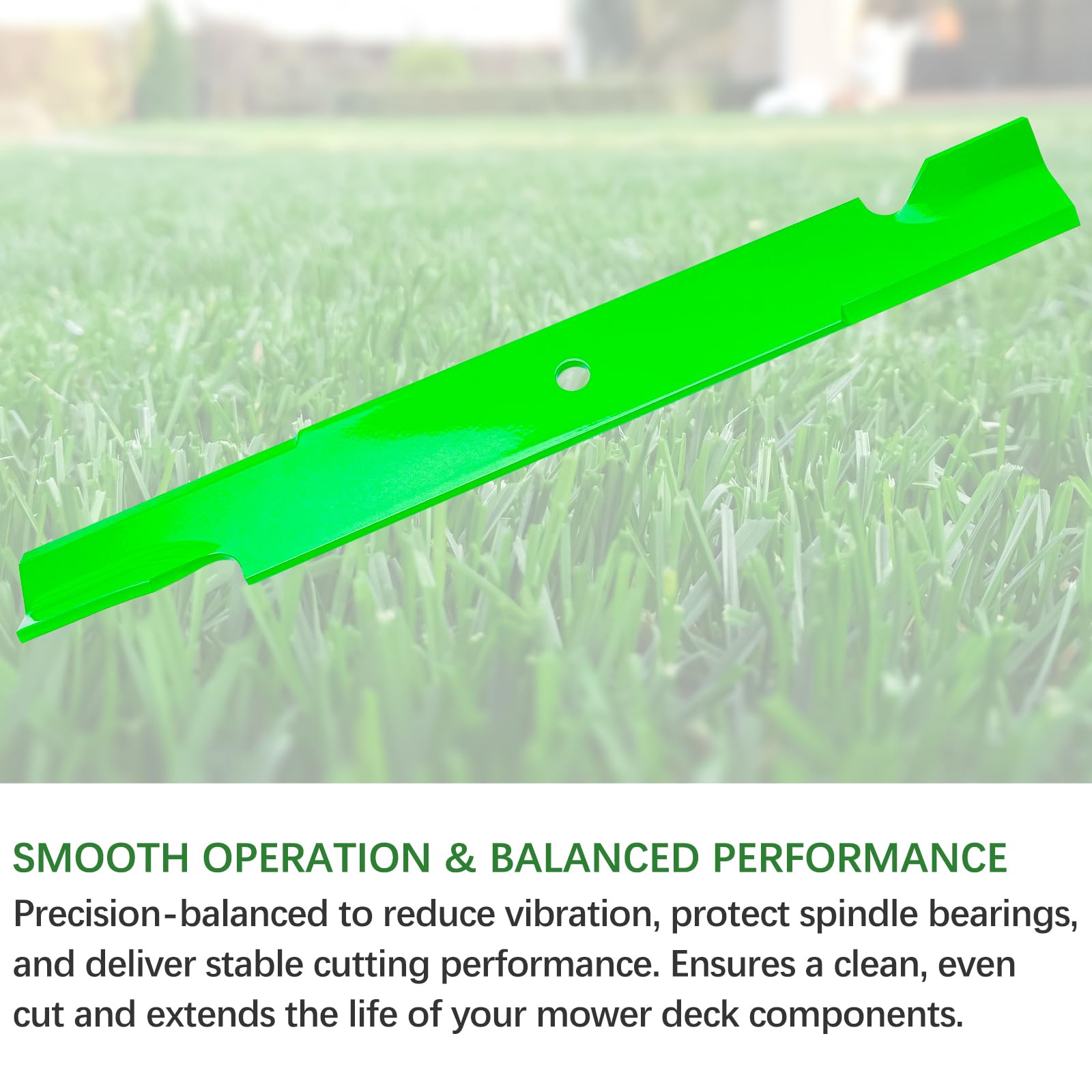 JYLEYJ durable blade construction resists wear and impact on tough mowing tasks.