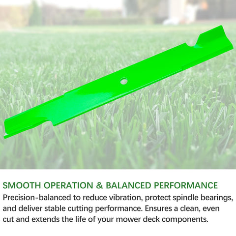 JYLEYJ durable blade construction resists wear and impact on tough mowing tasks.