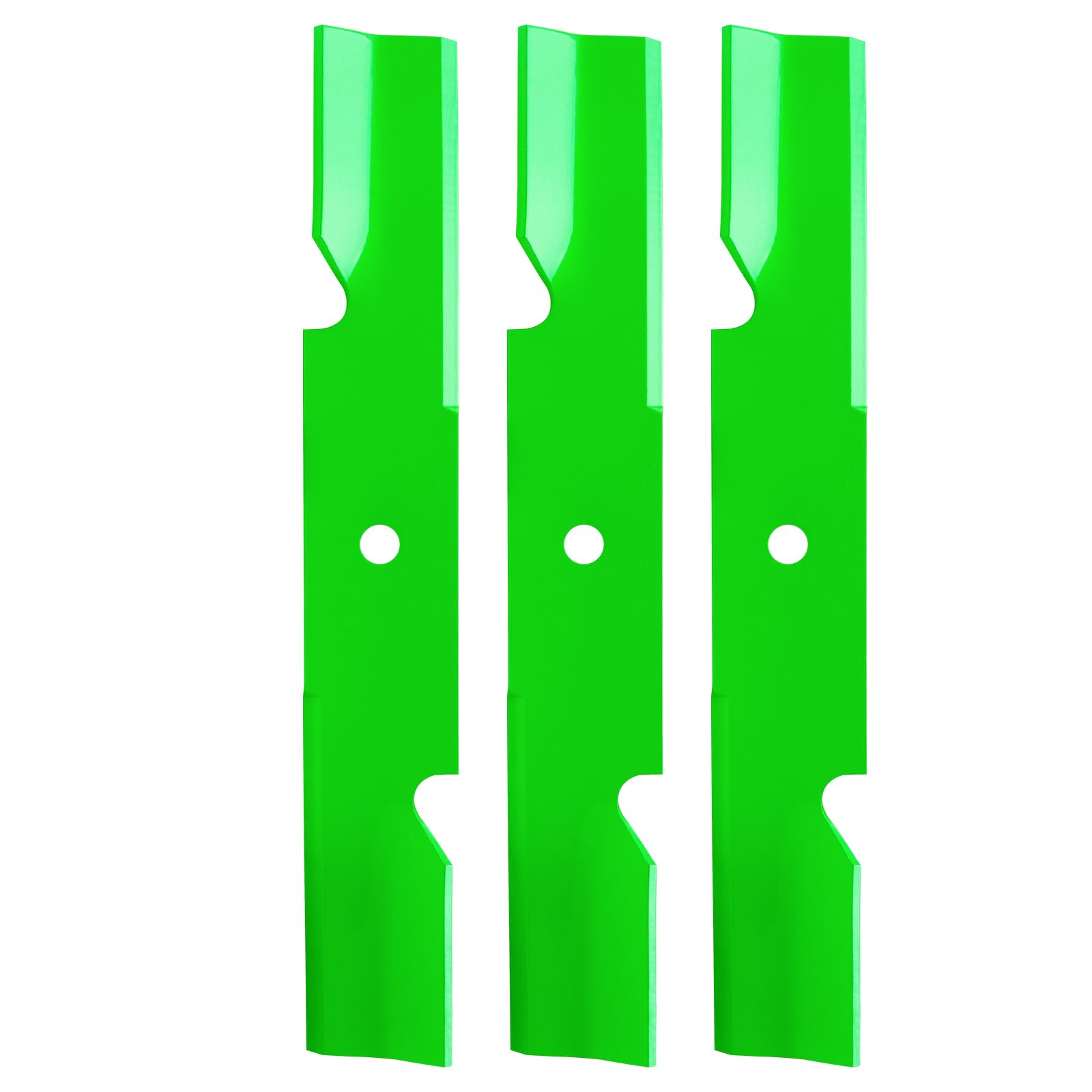 JYLEYJ high lift blade for Scag Freedom deck improves cutting precision.