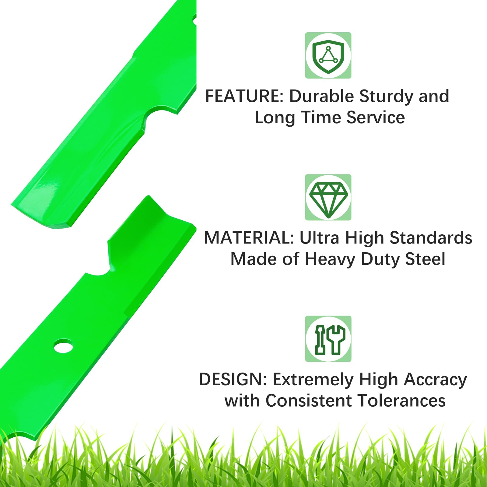 JYLEYJ coated blade ships with protective finish; edge exposed after use.