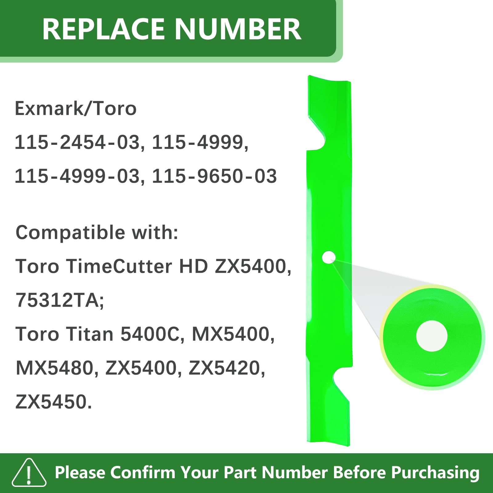 JYLEYJ three-pack blades offer ready replacements for OEM numbers.