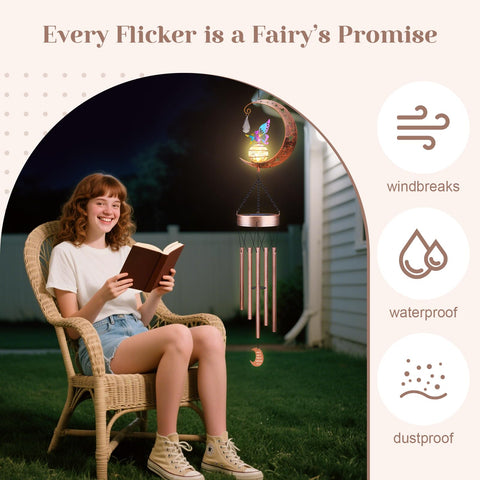 Jyps wind chimes are gift-ready outdoor decor for special occasions.