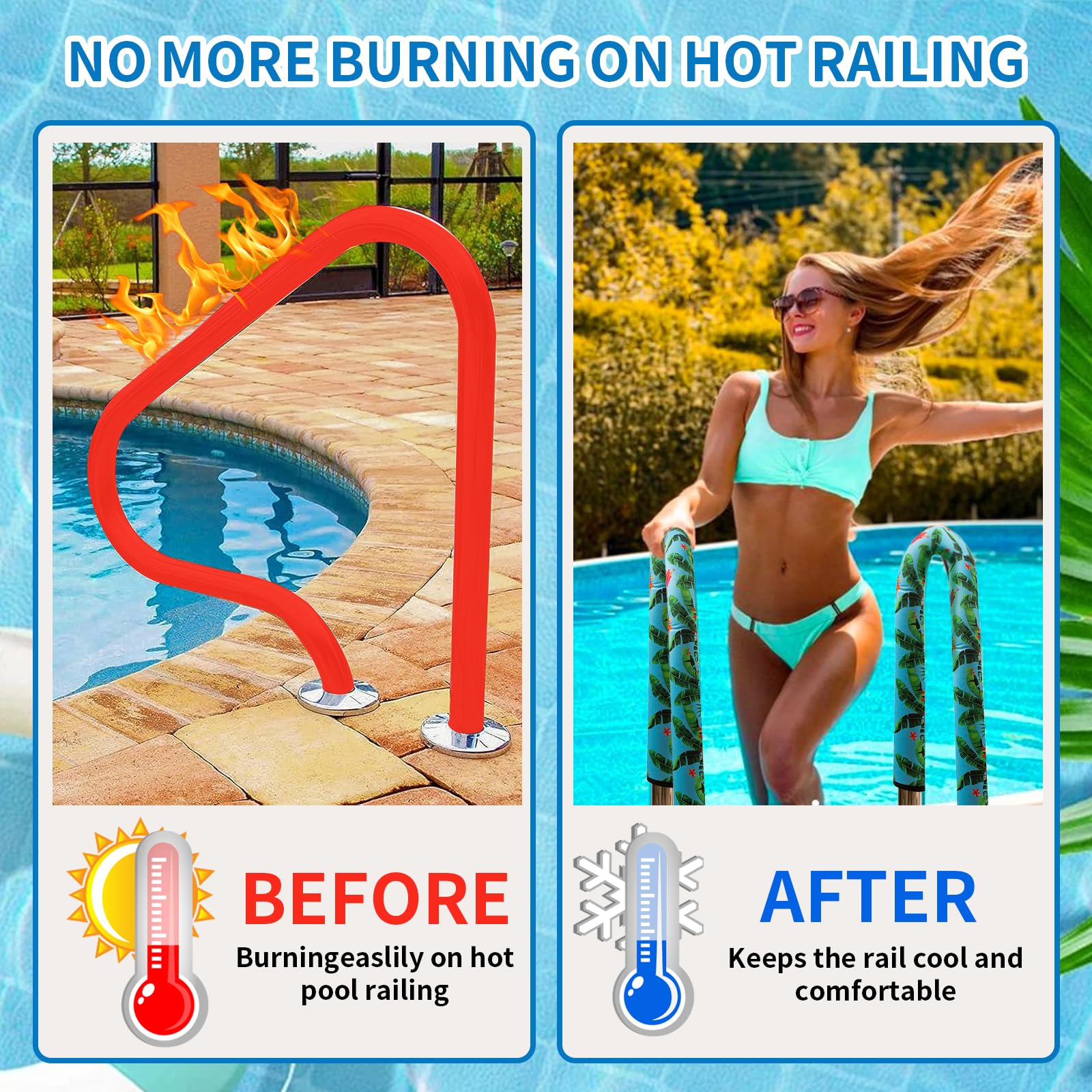 Colorful JYSILIYH handrail cover enhances safety and aesthetics