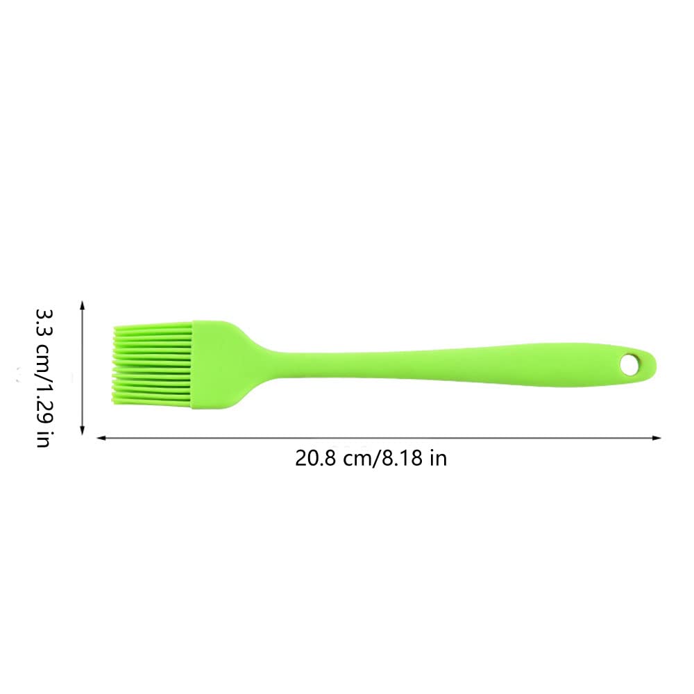 JYYHSF heat-resistant brush with steel core for safe high-heat grilling
