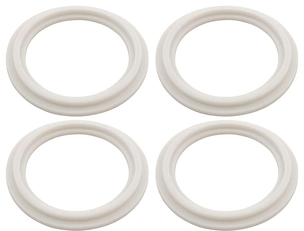 Jzenol 2in spa heater gasket for Balboa 711-4030B, four-piece seal set.