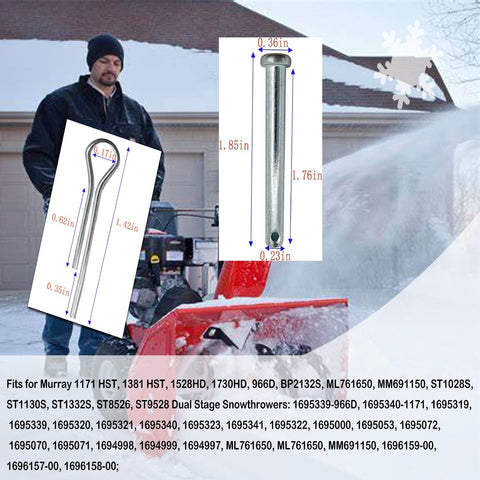 Jzenol unboxing of snow blower parts—clear labeling for simple replacement.