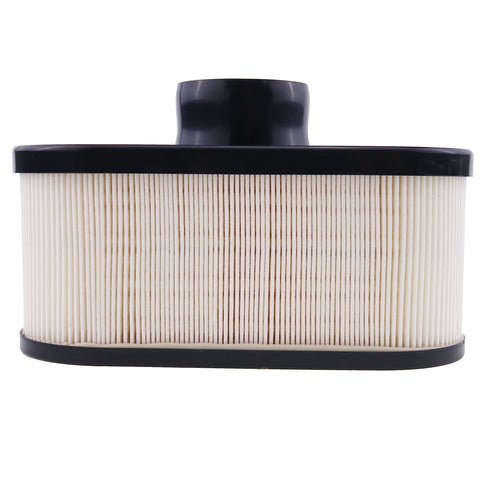 JZGRDN air filter in mower engine bay during routine maintenance.