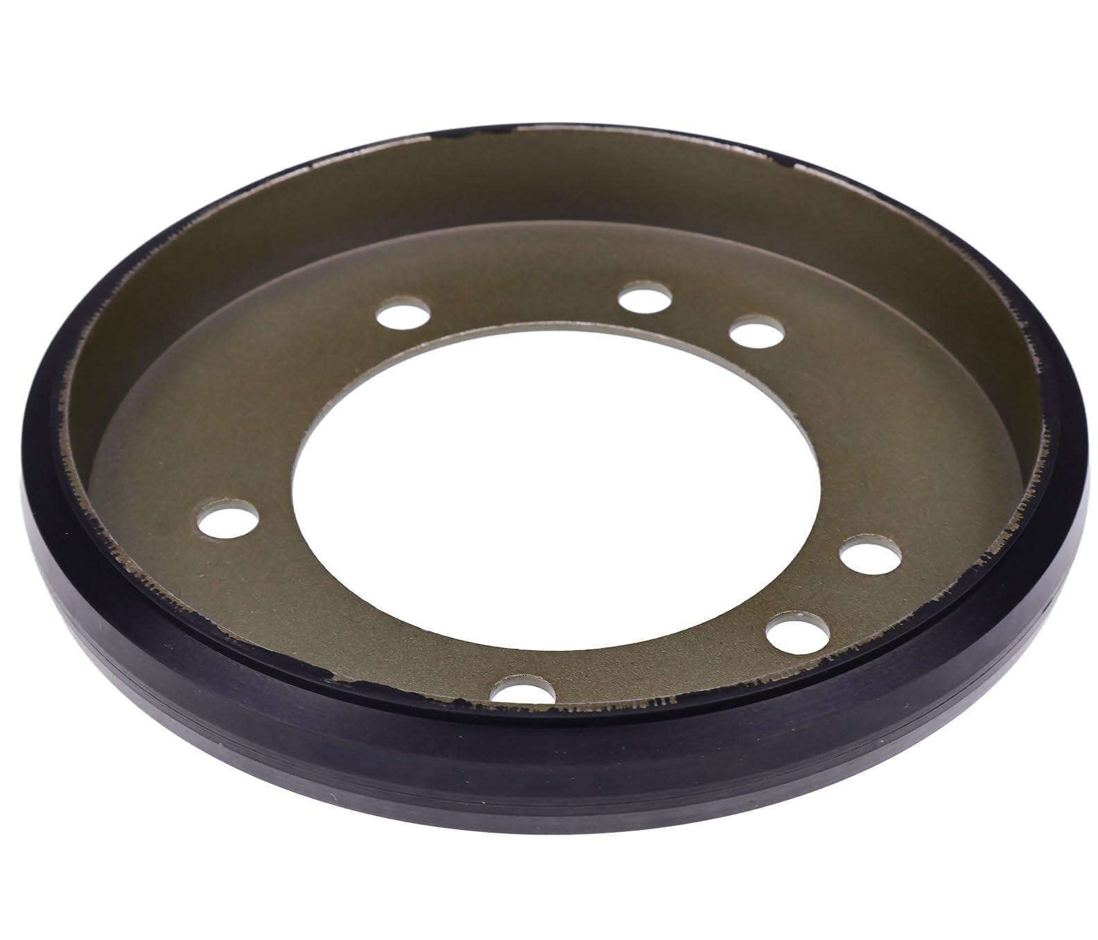 JZGRDN friction drive disc in box indicates ready-to-install compatibility with popular snowblowers.