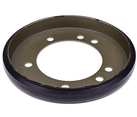 JZGRDN friction drive disc in box indicates ready-to-install compatibility with popular snowblowers.