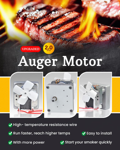 JZW-Shop Induction fan kit enhancing convection for even cooking.