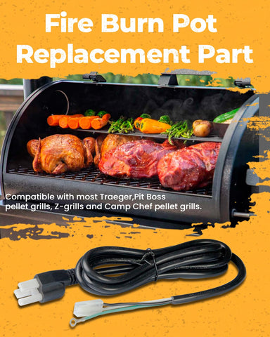 JZW-Shop flexible compatibility with Traeger and Pit Boss models.