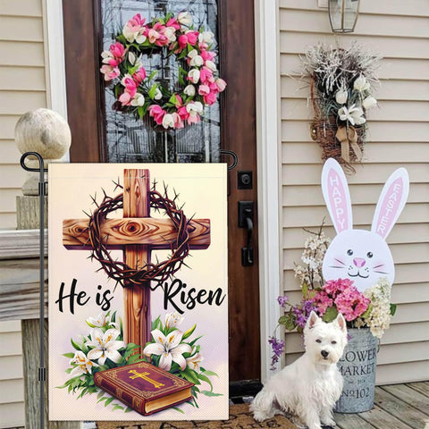 JZYIZYU Easy-install flag for front door or garden