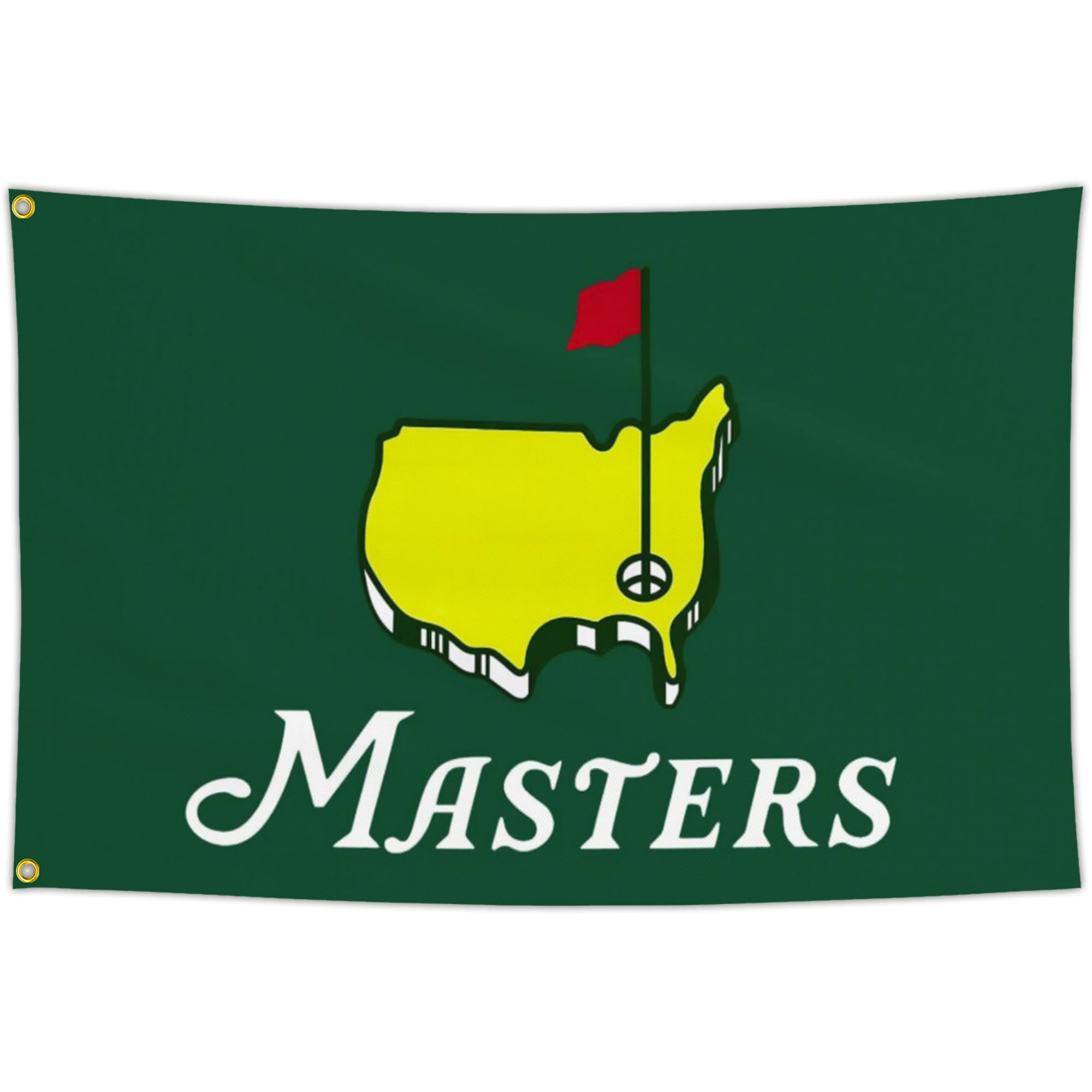 JZYIZYU Golf Flag 3x5 ft front view, ideal outdoor decor with bold golf imagery