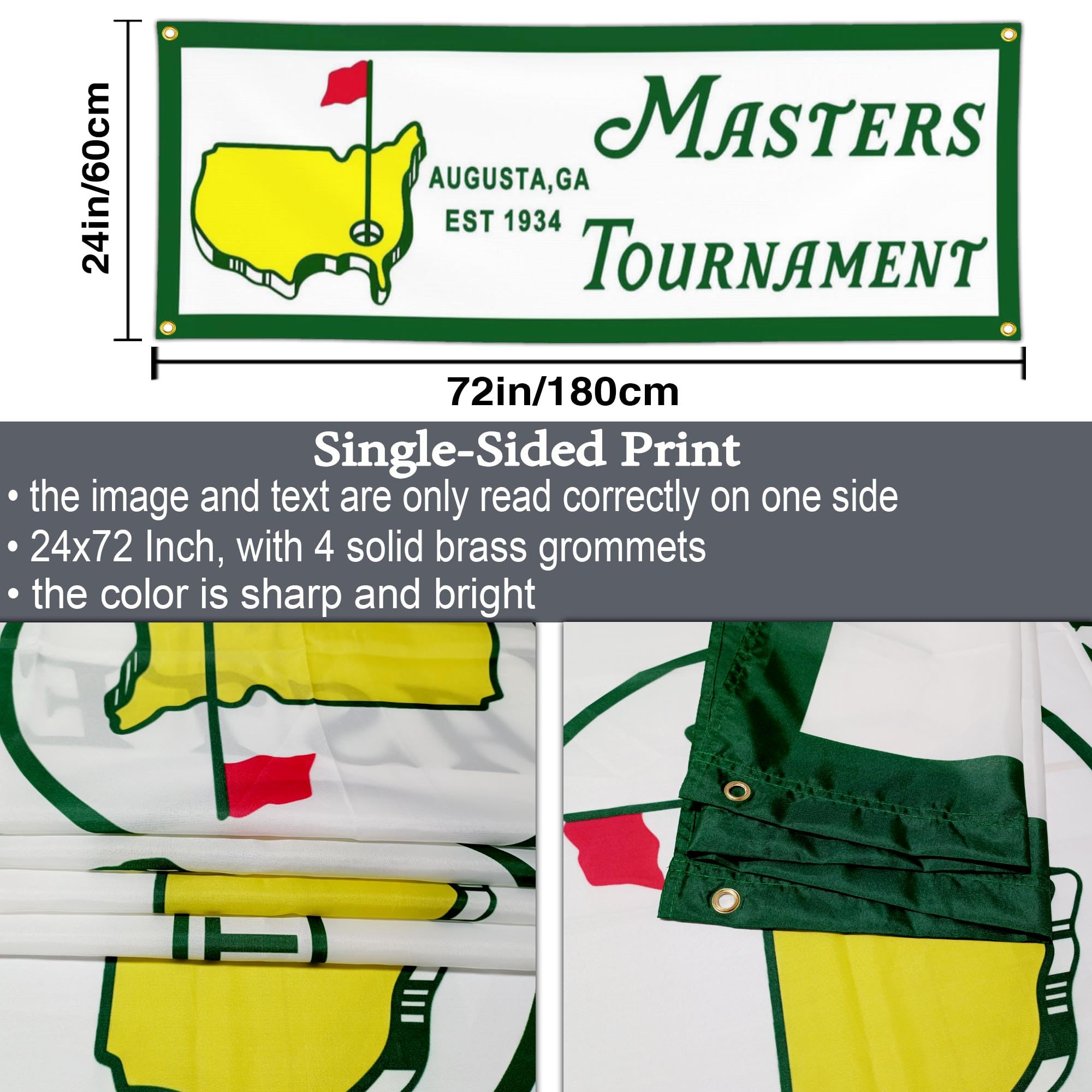 JZYIZYU golf flag banner used as yard decor in garden
