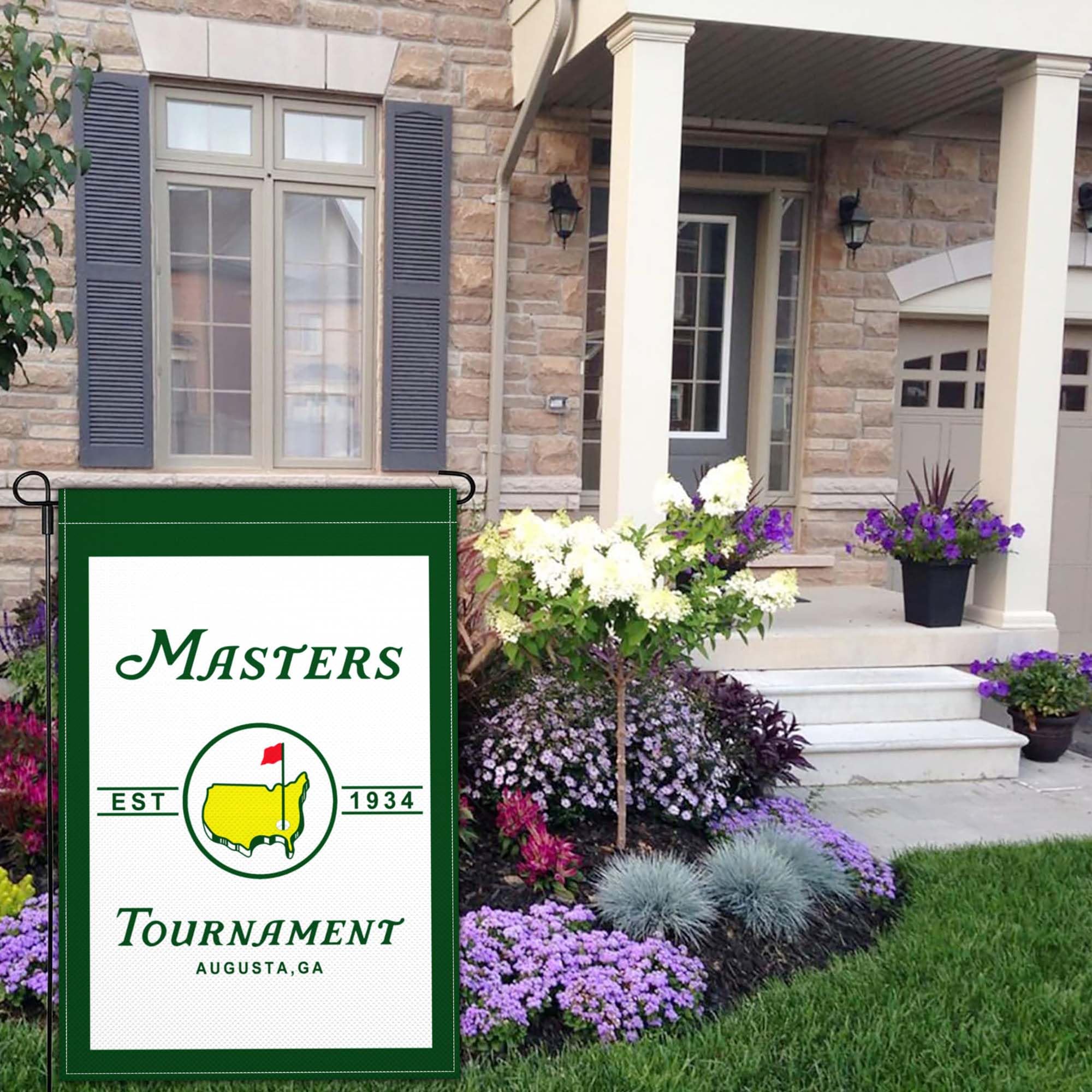 JZYIZYU outdoor golf decor flag 12x18 ready for porch or garden display