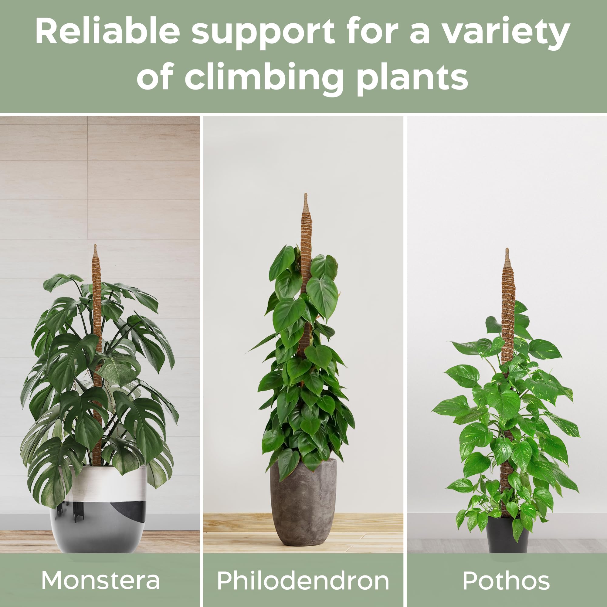 K-Brands adjustable plant ties secure climbing plants as they grow