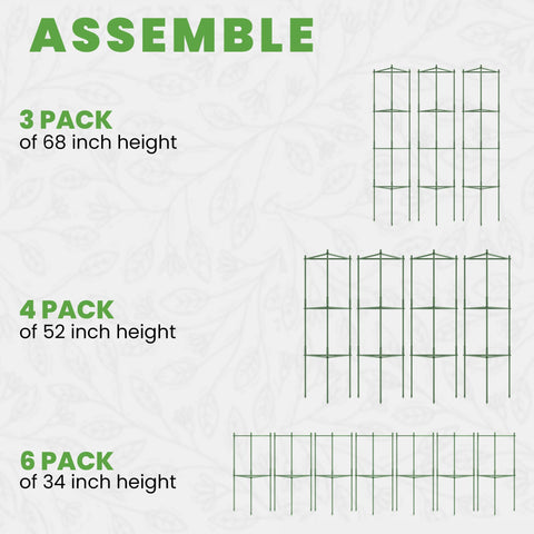 Snap-together assembly shows quick tool-free installation