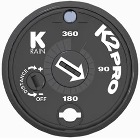 K-Rain K2 Pro 5-inch pop-up height for adjustable irrigation reach