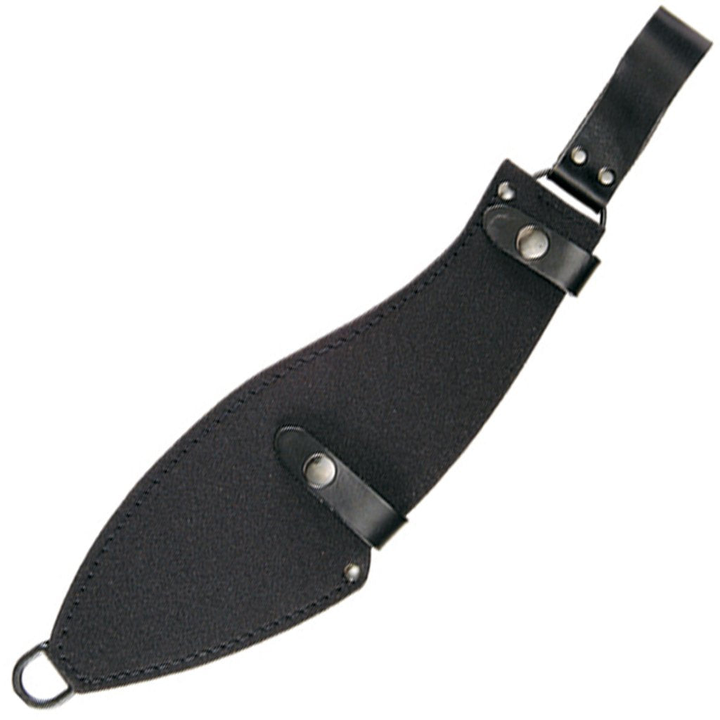 KA-BAR Kukri with black handle and sheath for field use