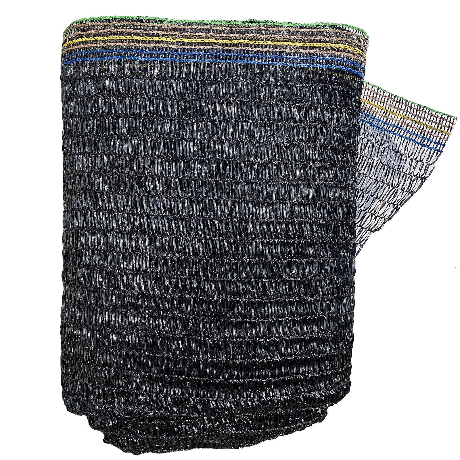 KAAOGITY 55% sunblock shade cloth over garden bed for cooler soil.