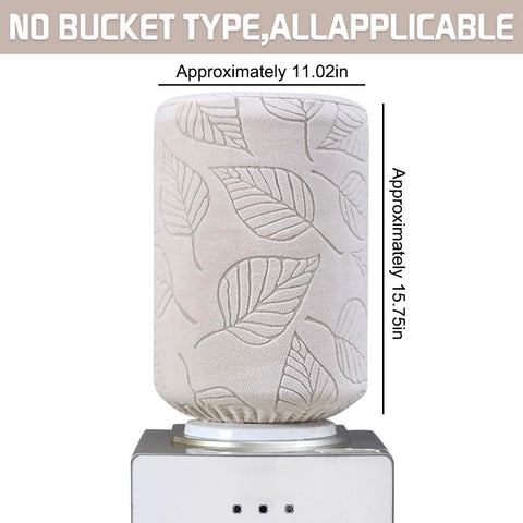 KABAKE elastic leaf-pattern dust cover adds stylish protection to your water cooler.