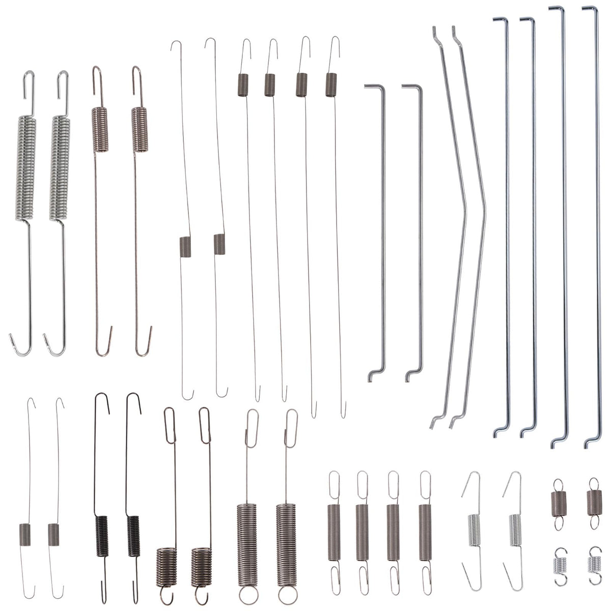 Kaberalty 36-pack throttle springs assortment for small engines, ready for maintenance and tuning.