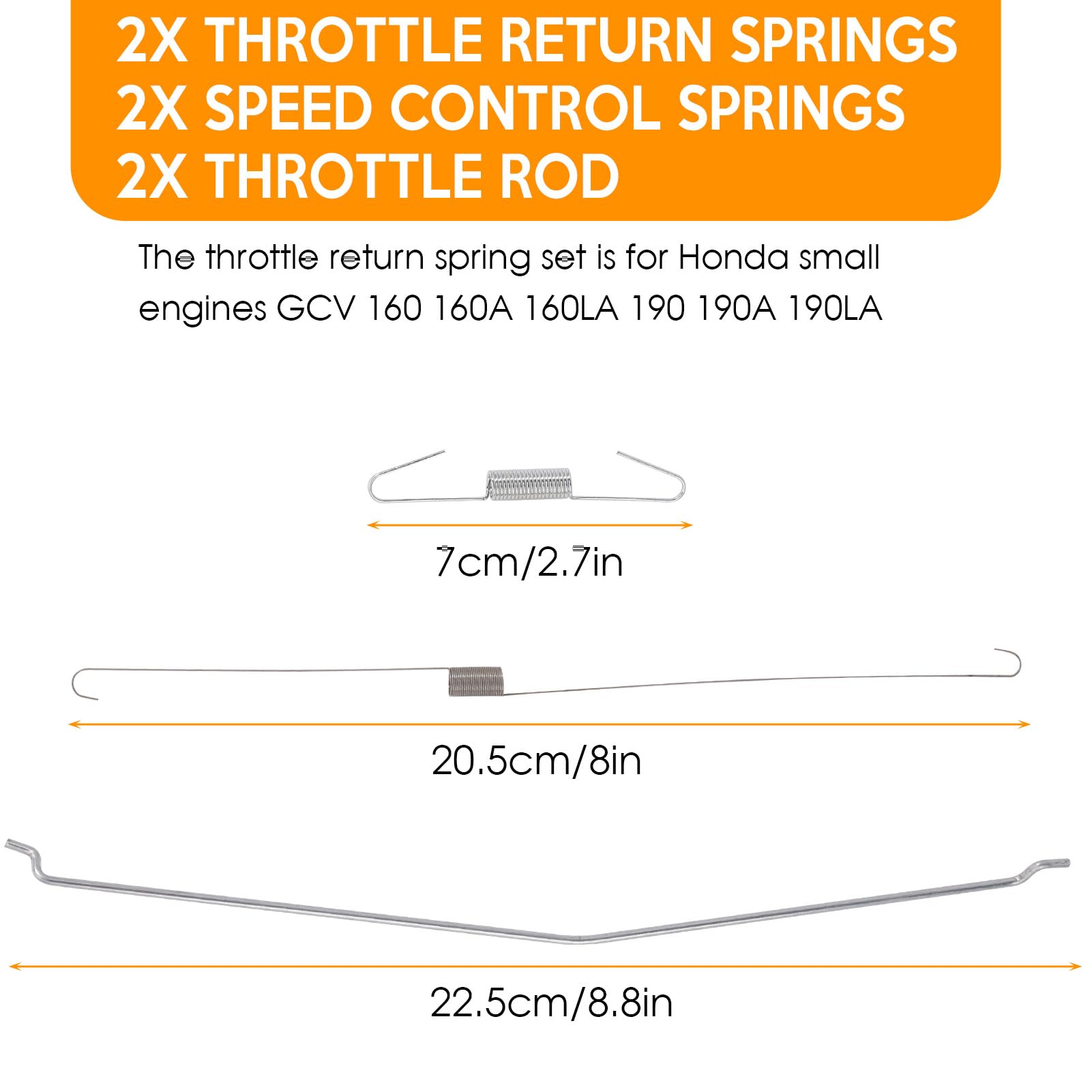 Kaberalty anti-surge springs reducing surge during acceleration.