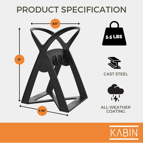 KABIN Kindle Quick fits camping setups and small spaces