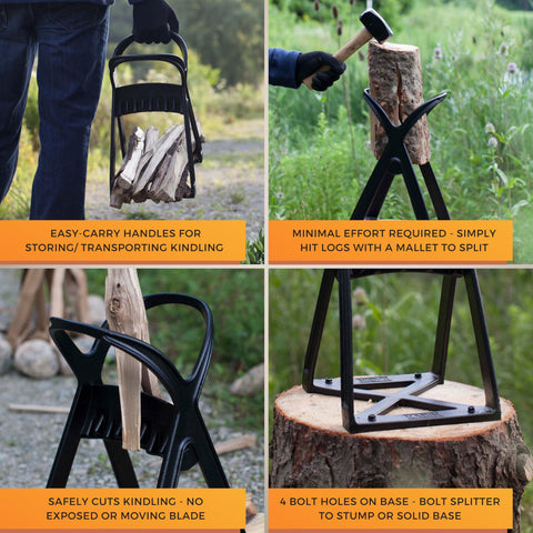 KABIN Kindle Quick handles ease transport to campsite