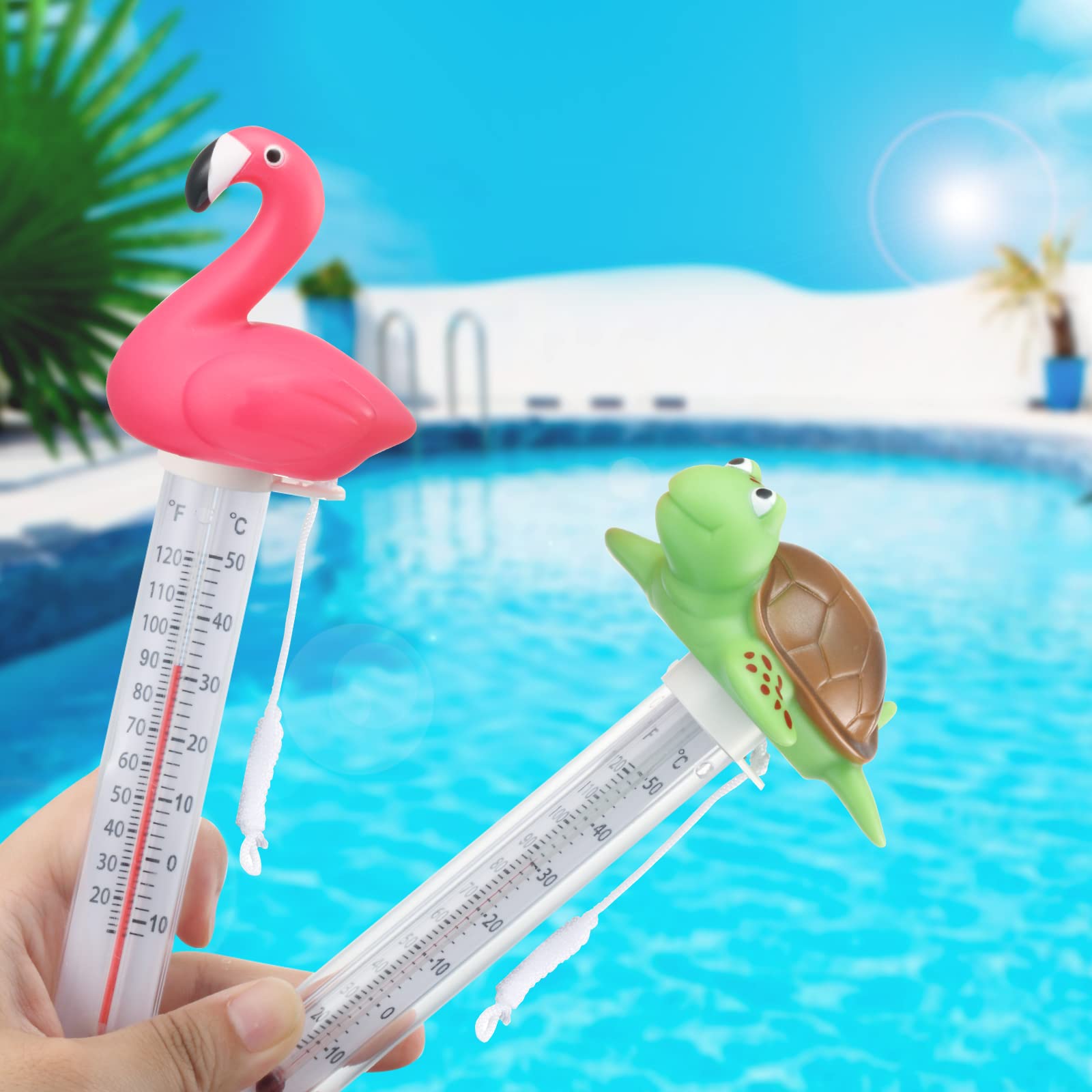 Kabuda thermometer in pool use for reliable readings