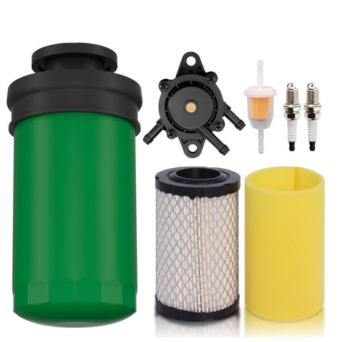 Kacarber AUC13705 dry oil filter kit for E-series tractors ready for maintenance.