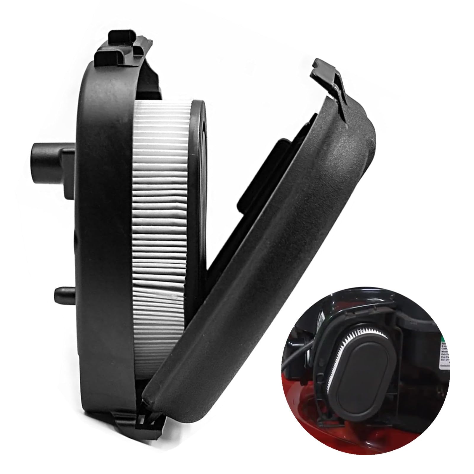 Kacarber fuel filter helps maintain clean fuel flow for smoother operation.