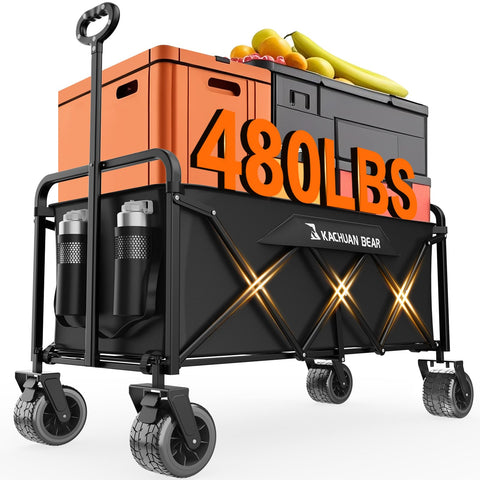 KACHUAN BEAR 300L folded wagon compact for trunk storage and quick stowaway