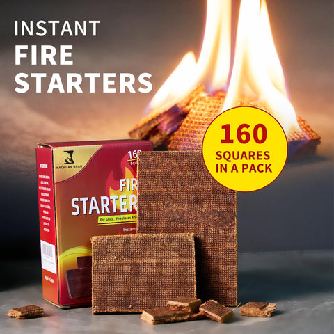 Kachuan Bear fire-starter cubes multi-use solution for grills and smokers.