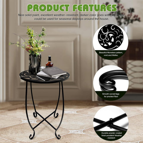 Kaesithar 15-inch stand features a wobble-free X-frame for sturdy support.