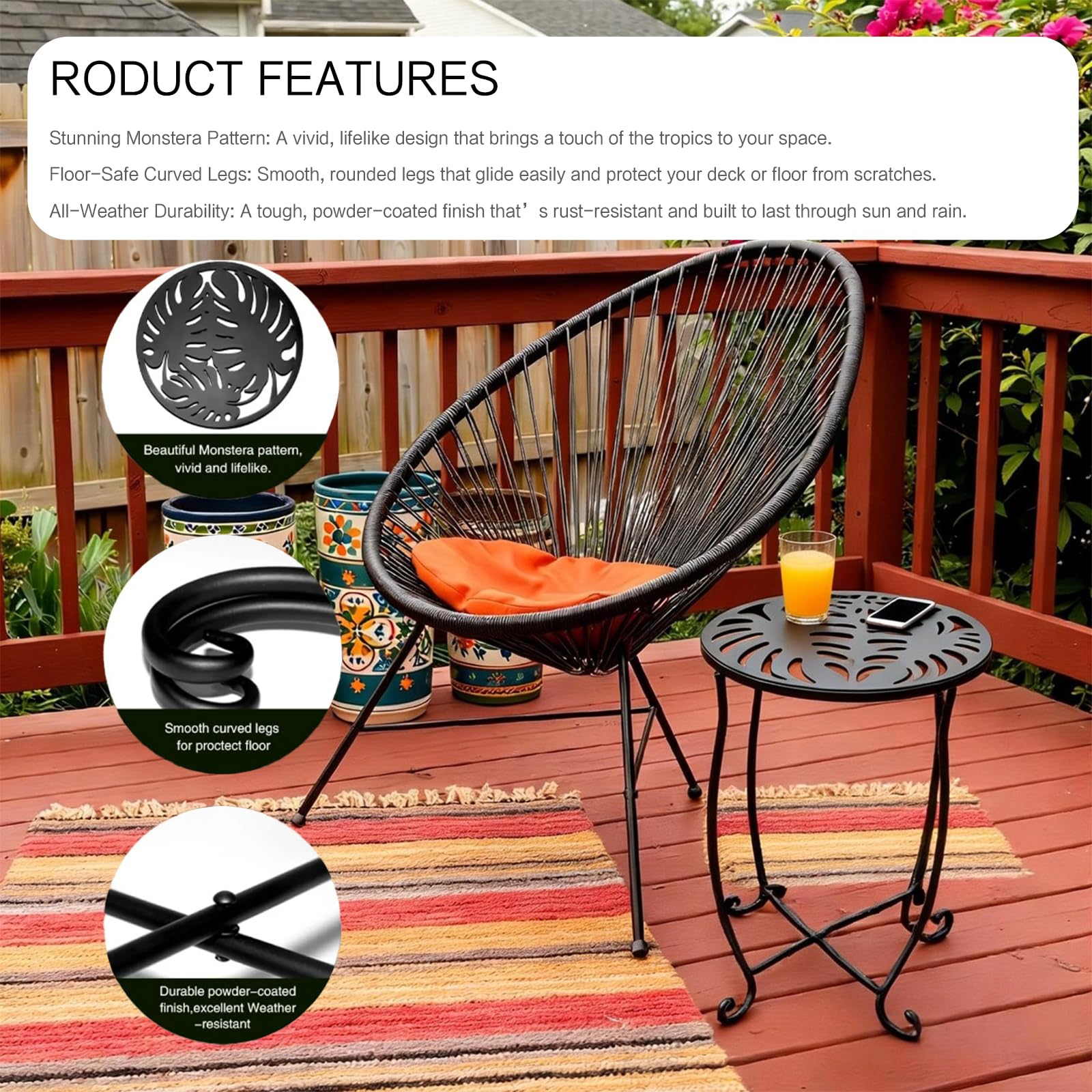 Kaesithar weather-resistant coating handles sun and rain outdoors.