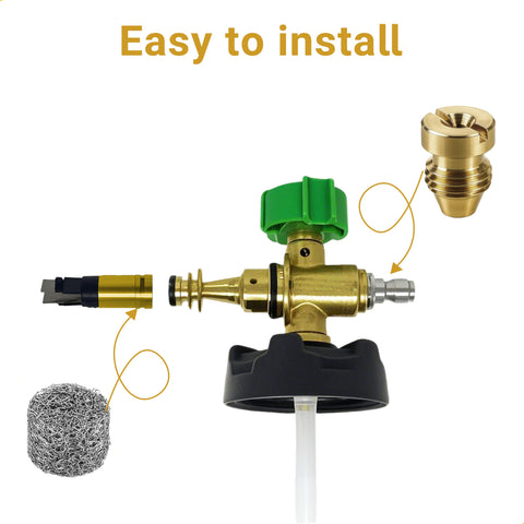 KAEZDD replacement foam nozzles restore foam performance quickly