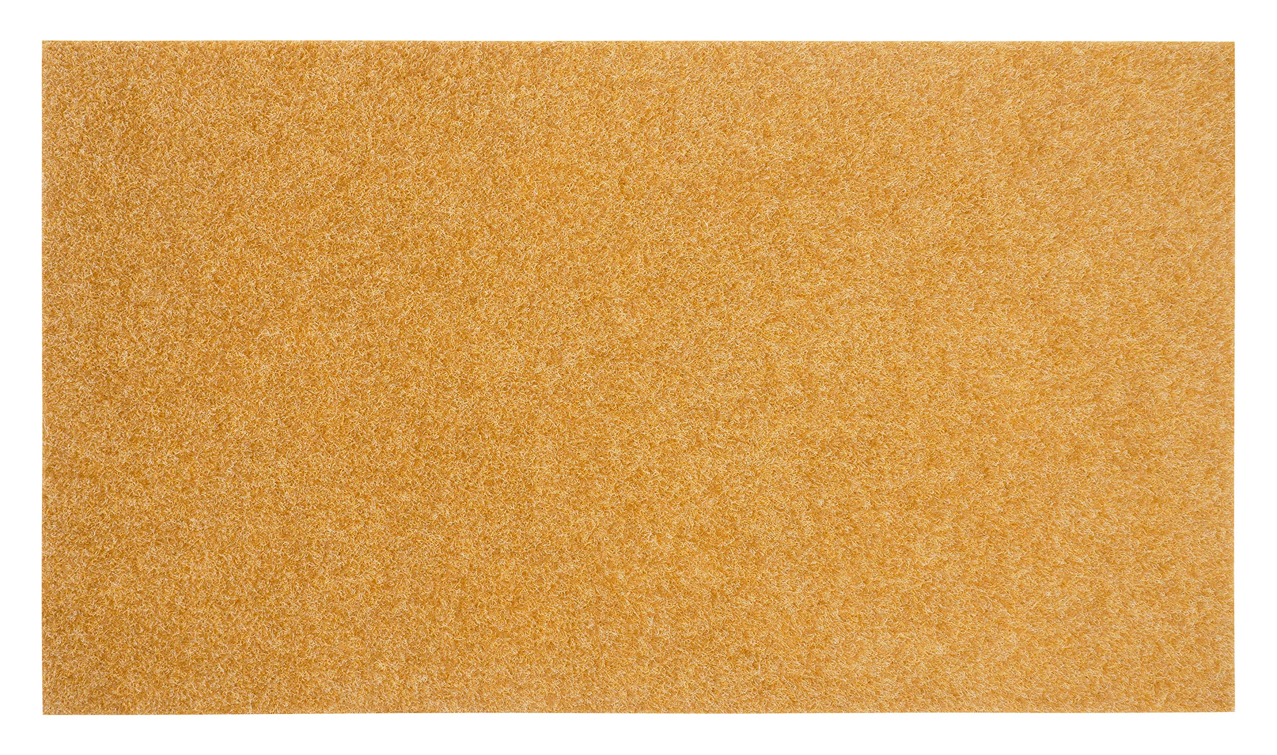 KAF Home Eco Coir Doormat, front view, natural color, non-slip backing.