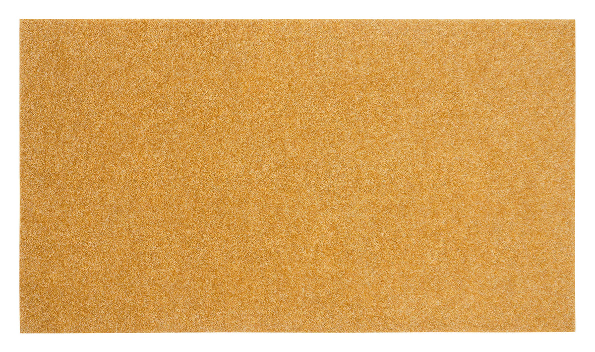 KAF Home Eco Coir Doormat, front view, natural color, non-slip backing.