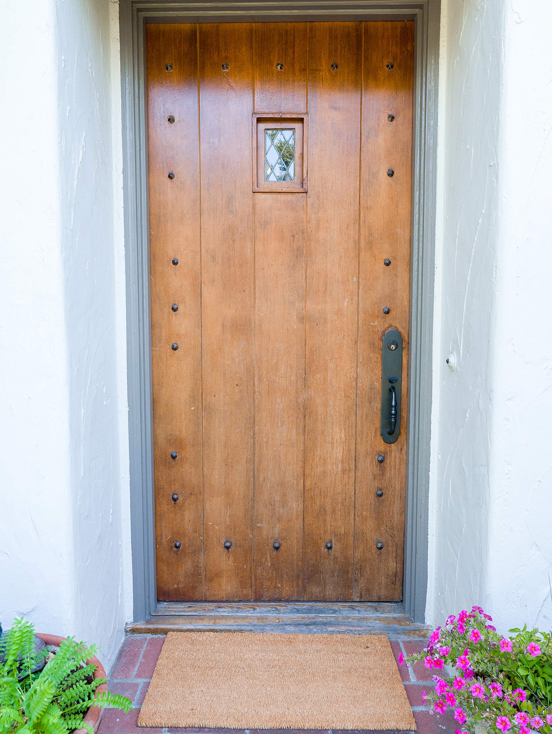 KAF Home Eco Coir Doormat outdoor-friendly, ideal for patio and garage doors.