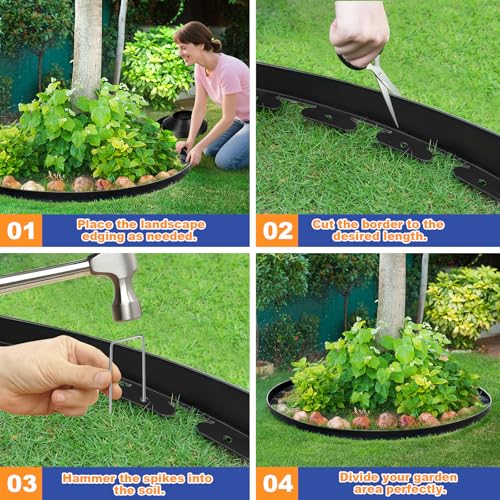 Kafuzi easy-trim border stays tidy and easy to mow around.