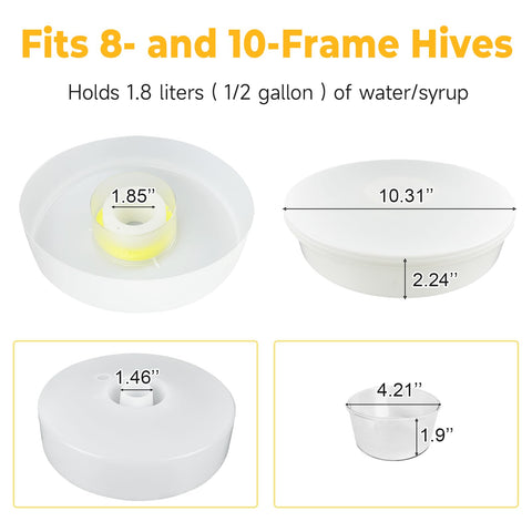 KAGZ All-season feeder supports liquid feeding and granular options for year‑round use.