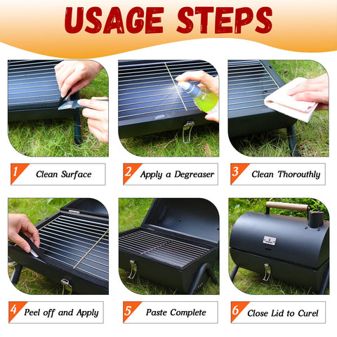 Easy to cut-to-fit Kaidun gasket for a custom seal on any smoker