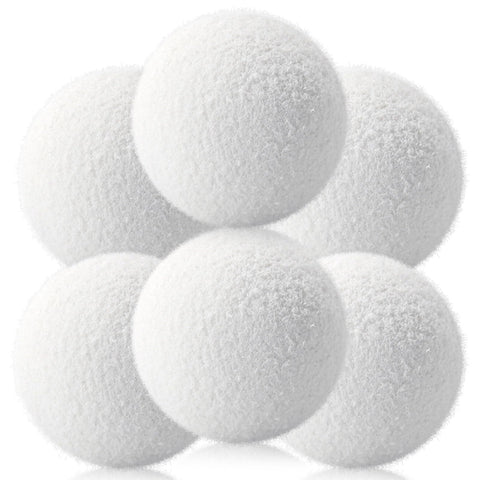 Kaifansun six-pack scum absorber balls float in a hot tub, absorbing oils and impurities.