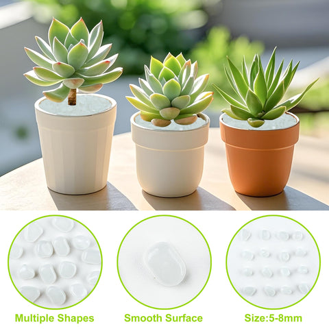 Kaiyuan Dynasty glow pebbles polished 5-8mm add soft light to planters and fairy gardens.