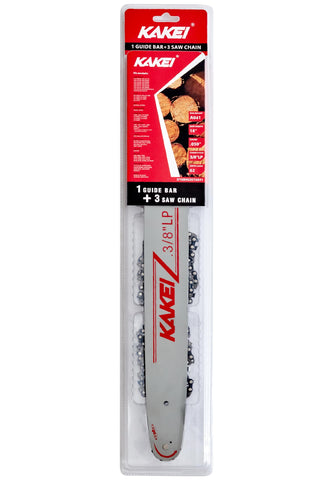 KAKEI 3-pack chains for reliable performance on popular saws.