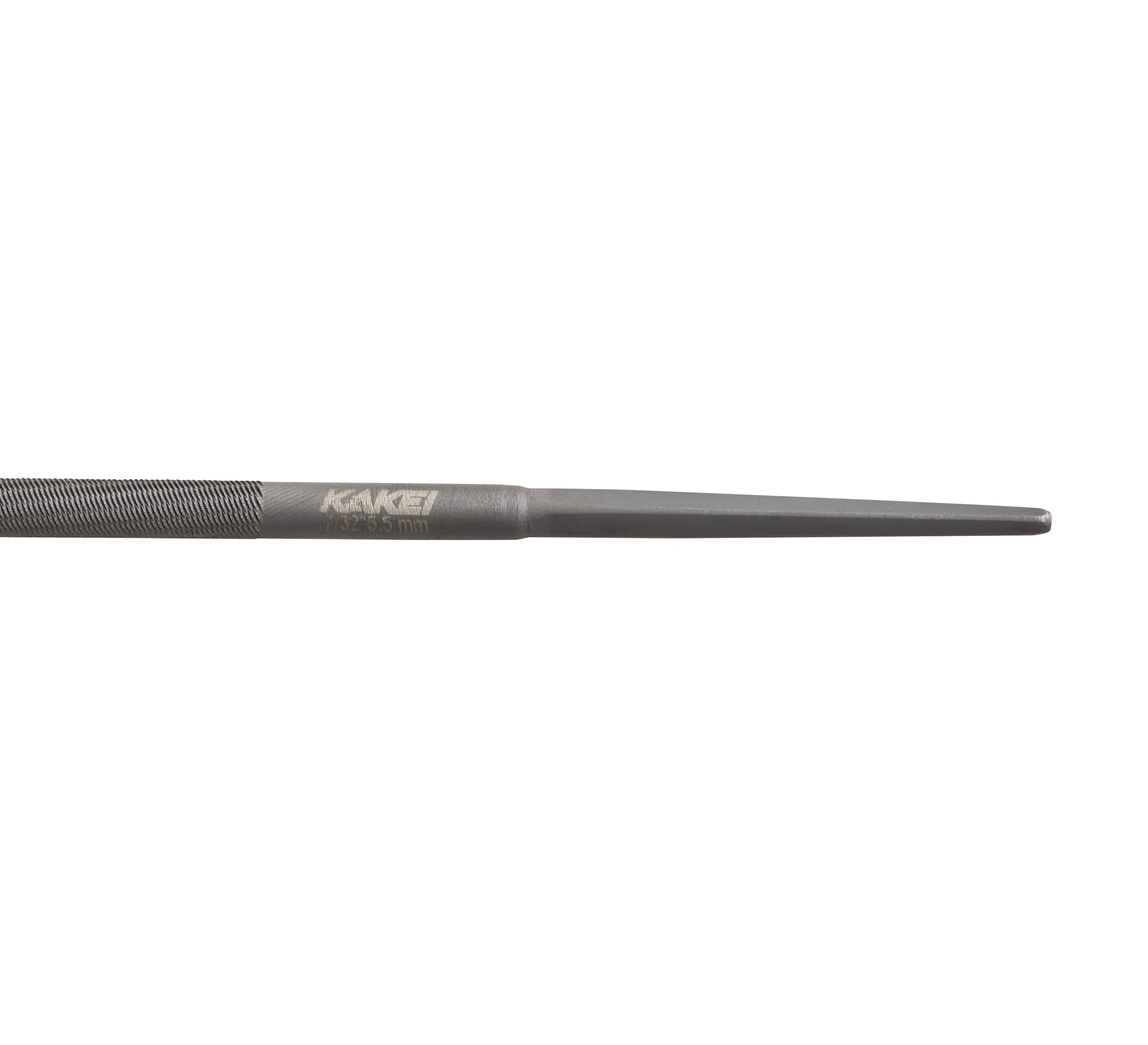 KAKEI filing guide ensures consistent sharpening angles.