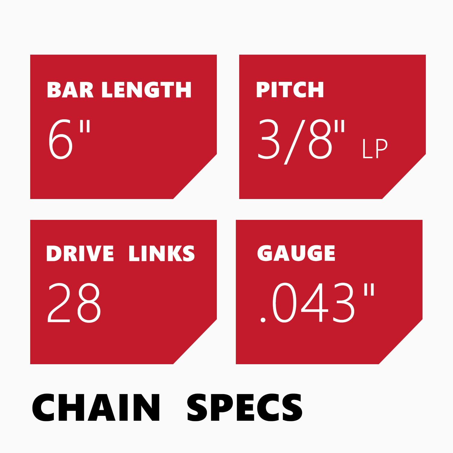 KAKEI semi-chisel cutters displayed for precise, reliable cutting.