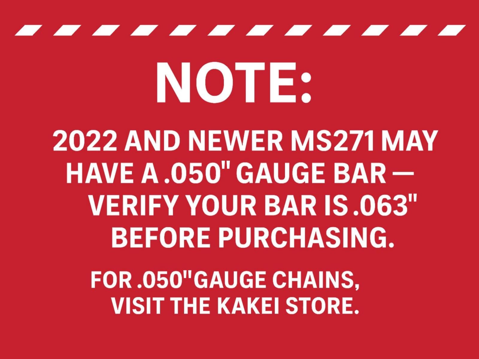 KAKEI chain on STIHL bar offers reliable cutting for home projects